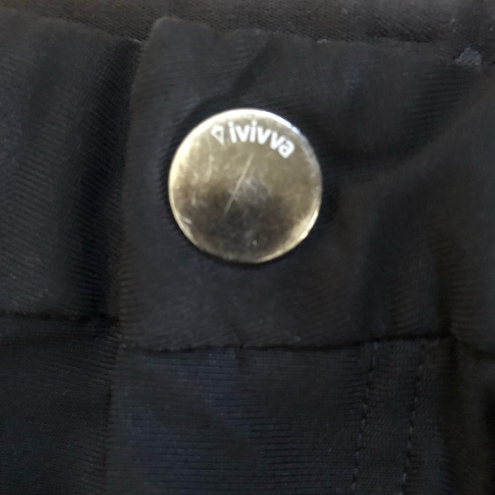 Lululemon Ivivva Match Driver Shorts Black girls size 10 - Picture 4 of 8